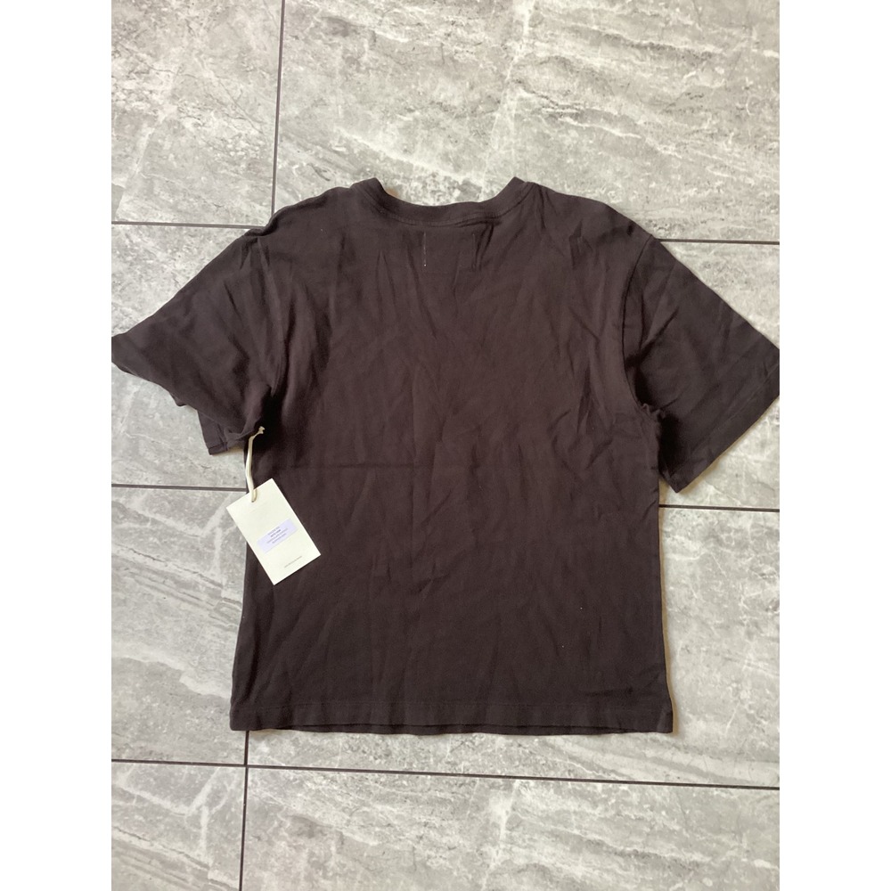 Citizens of Humanity Goldie Tee Chocolate Brown Crewneck T-Shirt 9272-1034 Sz S - Picture 6 of 8